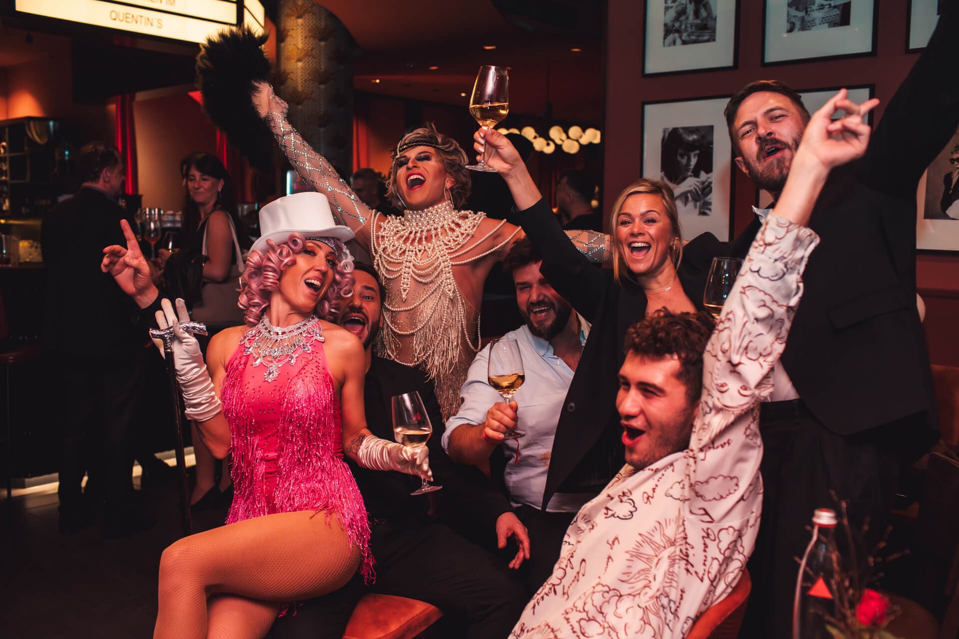 A lively celebration at Quentin's Fun & Kitchen at Stachus
