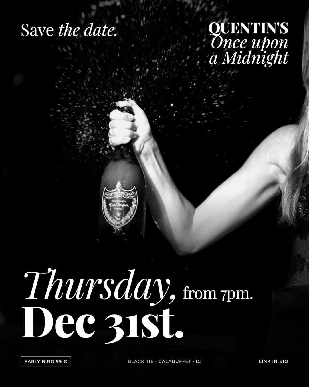Once Upon a Midnight: Silvester am 31.12. im Quentin's